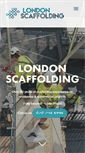 Mobile Screenshot of londonscaffolding.co.uk